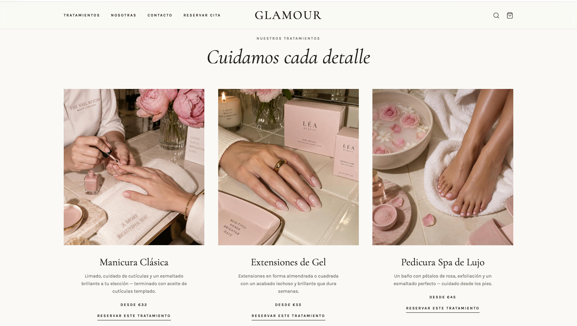 Glamour screen 2