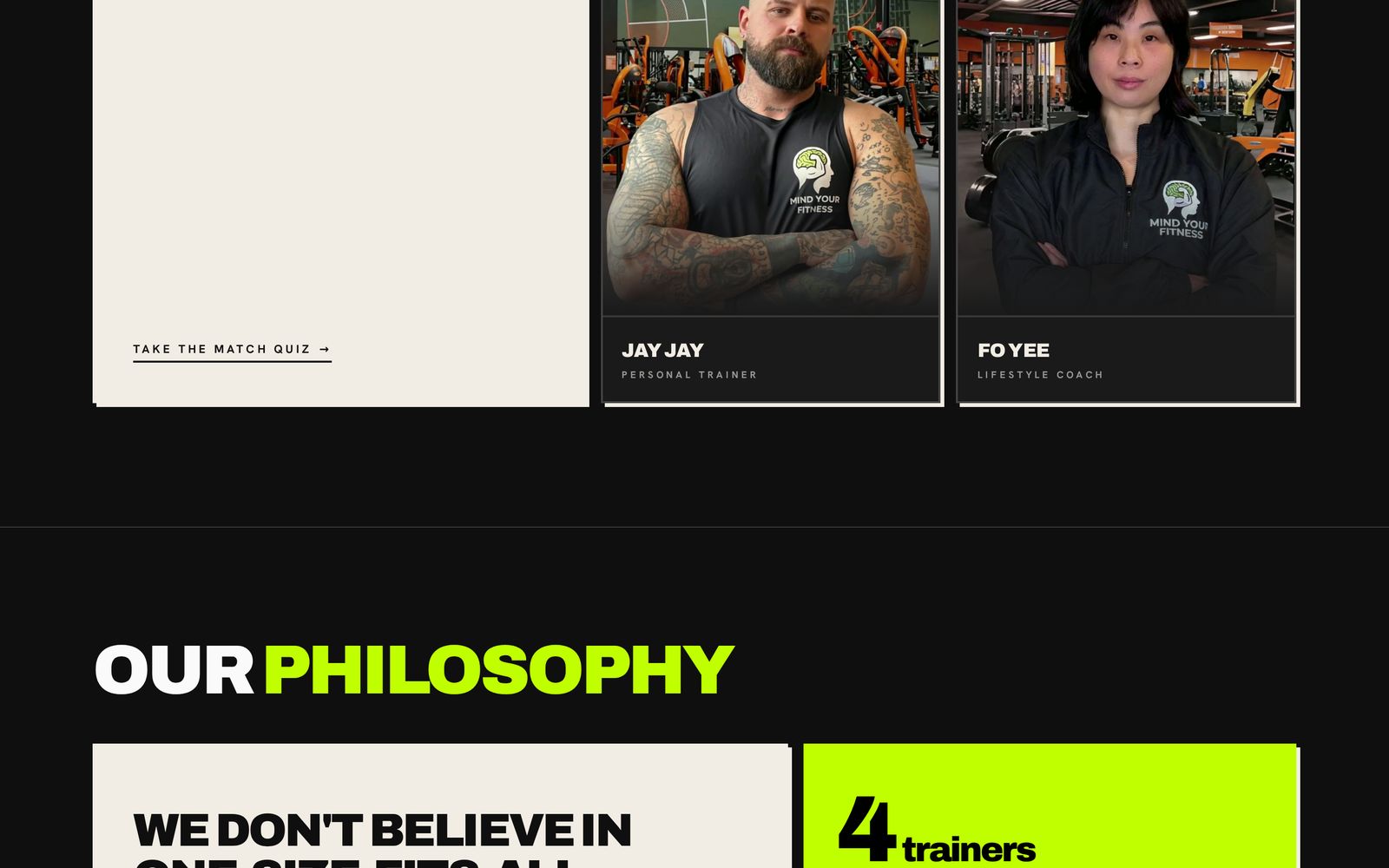 Mind your Fitness screen 5